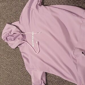 Purple SHEIN Hoodie "NOWHERE" 😈